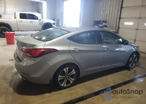 2014 Hyundai Elantra Se z USA, uszkodzony, nr VIN KMHDH4AH0EU206436